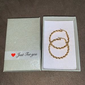 ❤️18K Japan gold Earrings